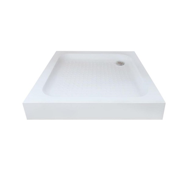 Поддон акриловый квадратный  90х90х13,5см CORSO OSK-T8/15 90