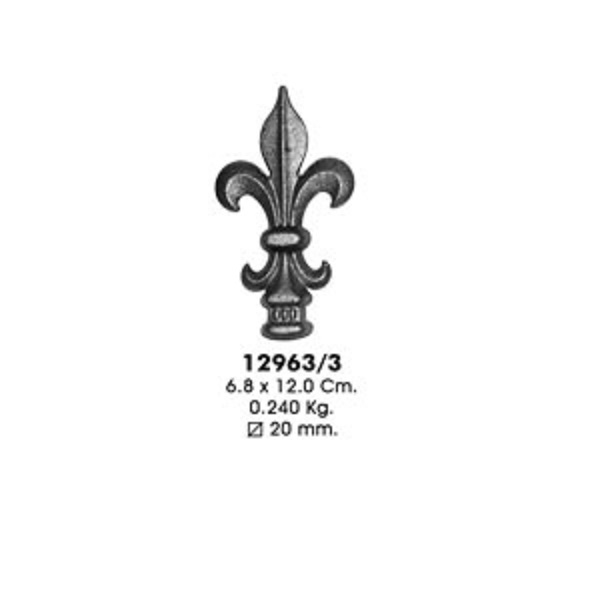 Пика 12963/3 (6,8х12,0см, d-20мм, 0,240кг)