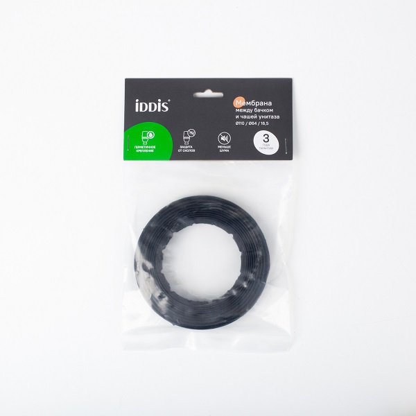 Мембрана между бачком и чашей унитаза IDDIS 905RN640SK, d110/d64/16,5