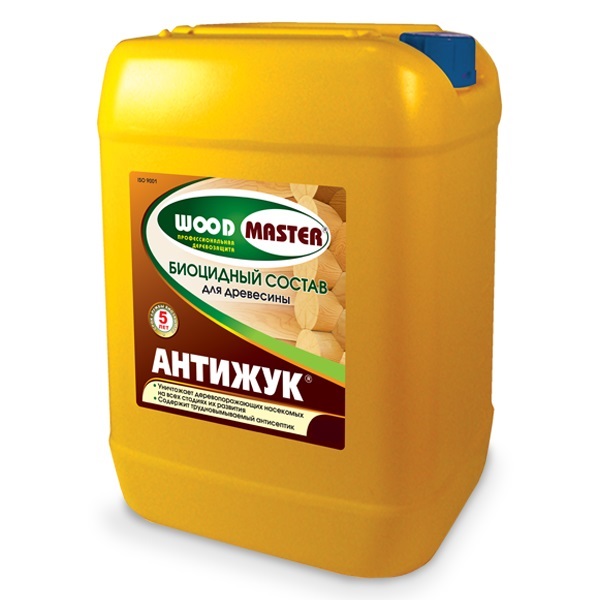 Биоцидный состав для древесины АНТИЖУК РОГНЕДА (WOODMASTER)  5 л