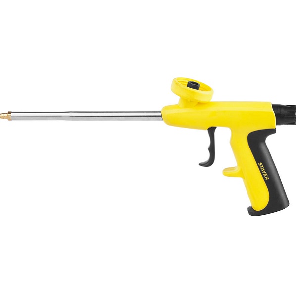 Пистолет для монтажной пены STAYER MASTER MAXGun высокопрочный, легкий корпус