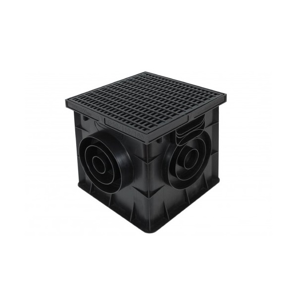 Водоприемник 300х300 EUROPARTNER в сборе, с решеткой