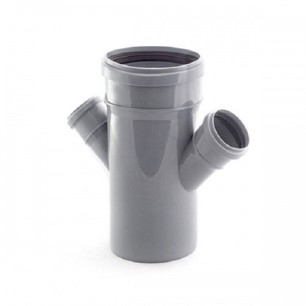 Крестовина Ø 110х50х50 мм 45° одноплоскостная полипропилен