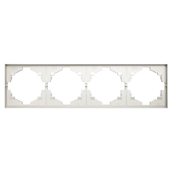 KRANZ MIELE STRONG ЖЕМЧУГ Рамка 4-местная