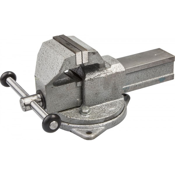 Тиски слесарные ЗУБР ЭКСПЕРТ с поворотным основанием, 100мм