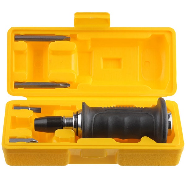 Набор отвертка ударно-поворотная STAYER PROFI, обрезиненная рукоятка, с битами, 4 предмета