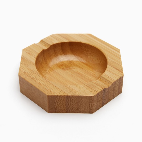 Пепельница бамбук d10см 