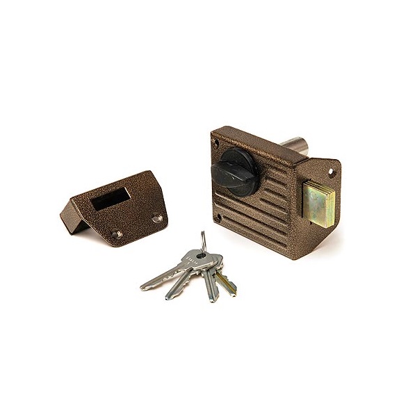 Замок накладной ЗЕНИТ ЗН1-2.1 бронза