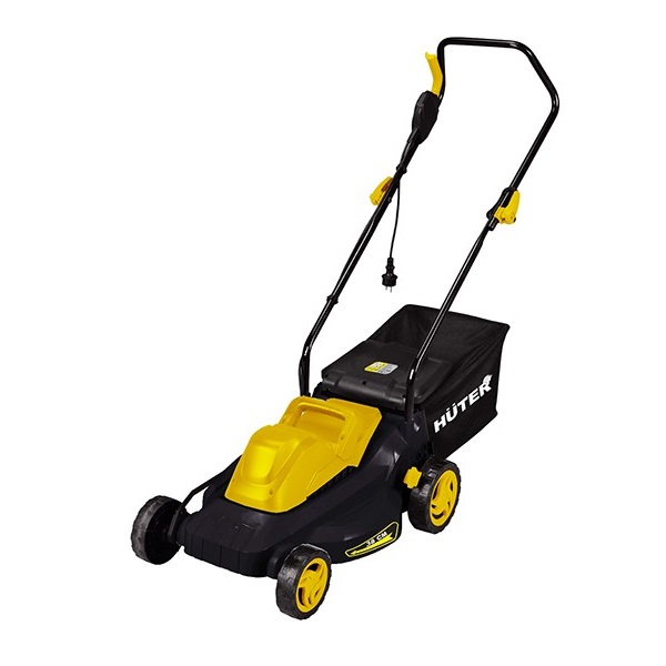 Газонокосилка электрическая HUTER ELM-1400T, 1400Вт, 3200об/мин, 13,25кг