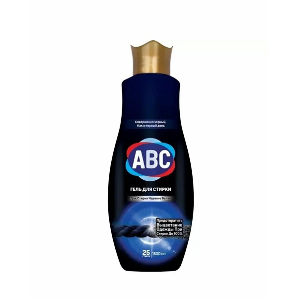 Гель для стирки ABC для черного белья, 1500мл