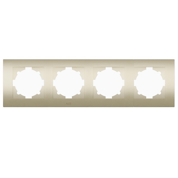 ABB Cosmo Рамка 4-ая титаниум