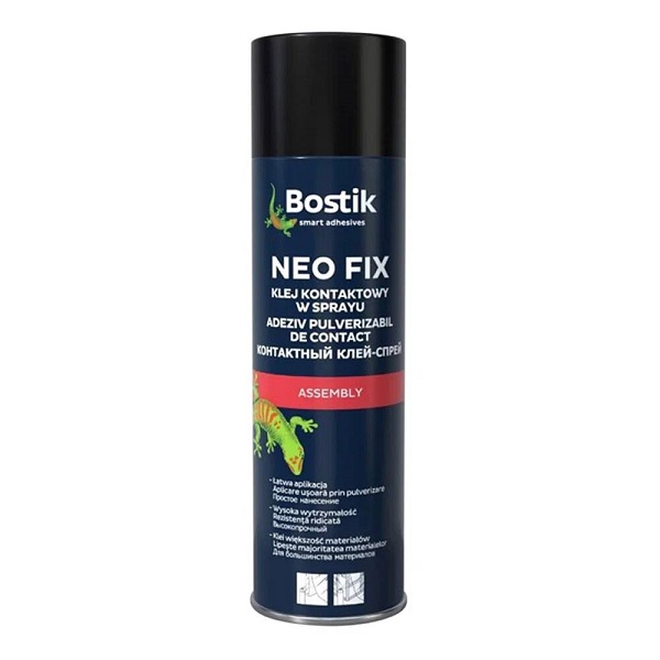 BOSTIK Neo Fix клей-спрей неопреновый универсальный 500 мл