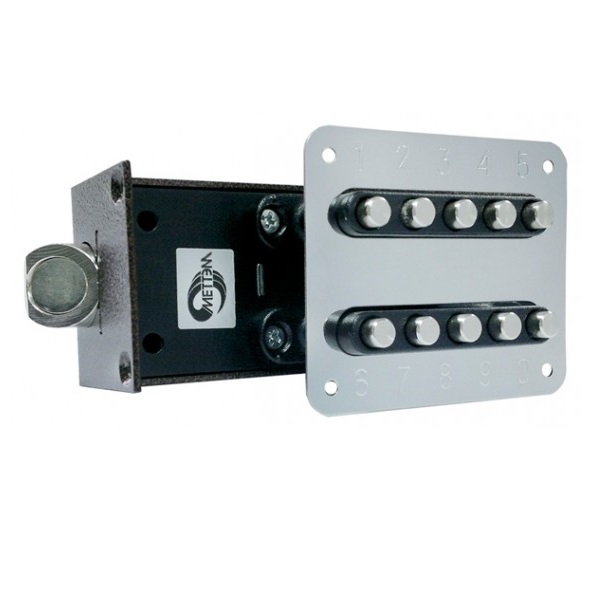 Замок накладной МЕТТЭМ кодовый