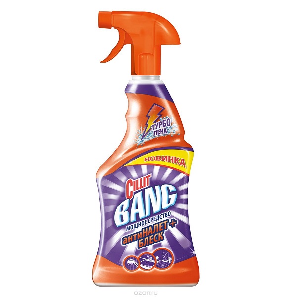 CILLIT BANG мощное средство антиНАЛЕТ+БЛЕСК спрей 750мл