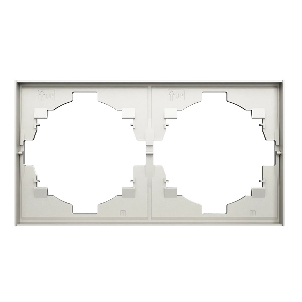 KRANZ MIELE STRONG ЖЕМЧУГ Рамка 2-местная