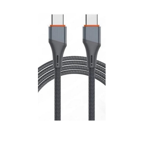 Кабель Type-C на Type-C, LDNIO LS631/C, 65W, серый, 1м