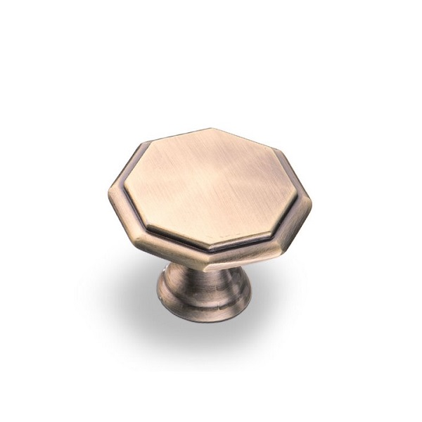 Ручка-кнопка мебельная KERRON К-1080 античная бронза
