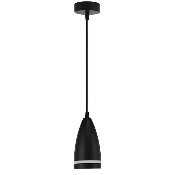 Подвесной светильник FERON HL3648 GX53, 15Вт, черный