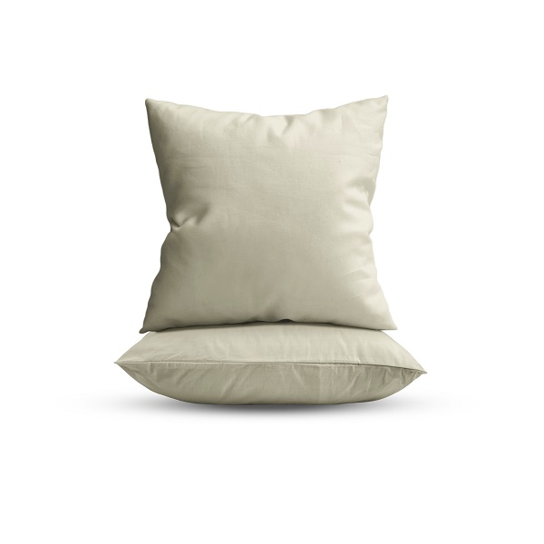 Niteva Комплект наволочек 70х70 2шт. поплин 18900 серо-бежевый