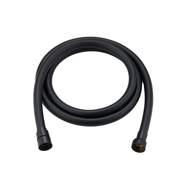 Шланг для душа MILARDO 180P16BM19, 1,6м, ПВХ, черный