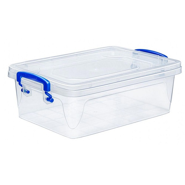 Контейнер для продуктов с защелками ELF PLAST Fresh Box  1,2 л Slim