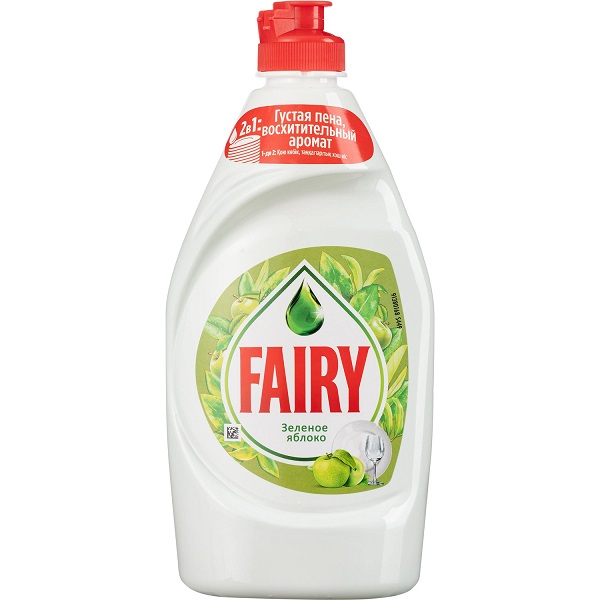 FAIRY Средство для мытья посуды  450мл Зеленое яблоко