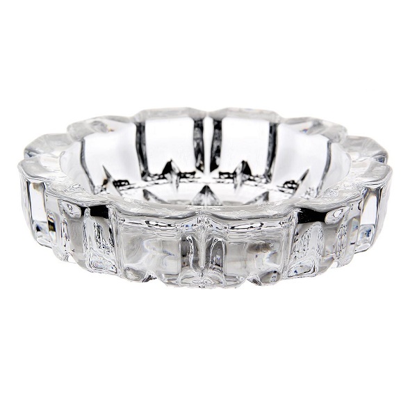 Пепельница стекло d13 см 