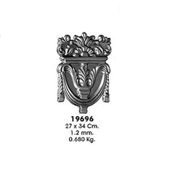 Декоративный элемент 19696 (27х34см, 1,2мм, 0,680кг)