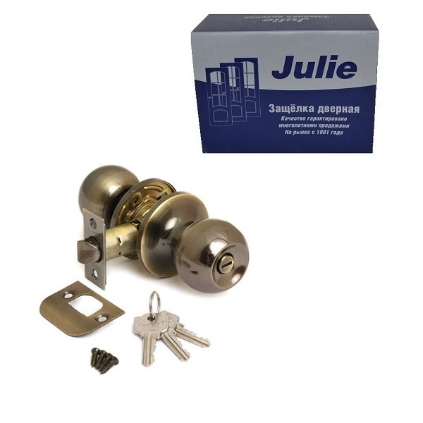 Защелка JULIE 6082 AB-ET бронза