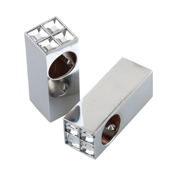 Комплект держателей рейлинга LEMAX Cristal, хром, 2шт.