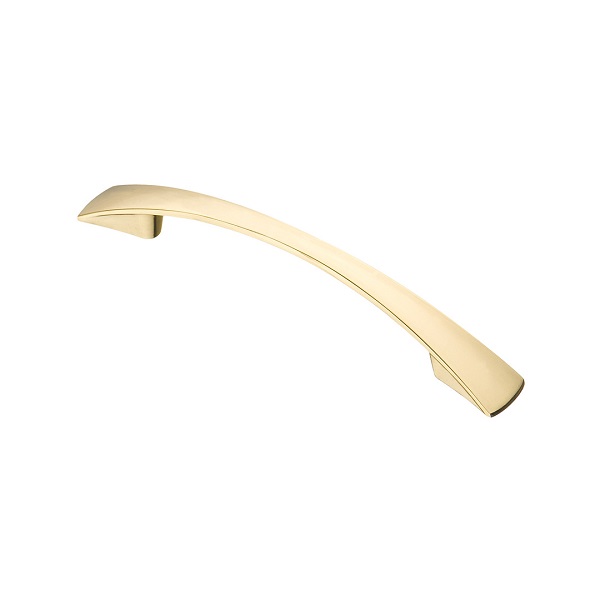 Ручка-скоба мебельная KERRON S-2211 128мм, золото