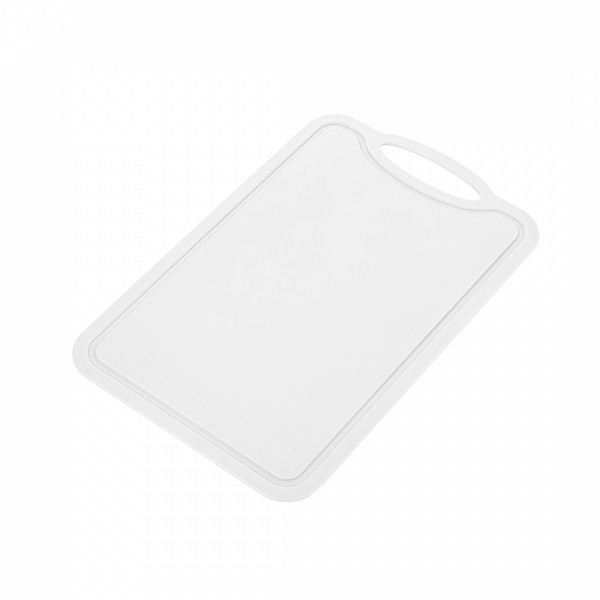 Доска разделочная пластик 19х29,5см АЛЬТЕРНАТИВА, белый