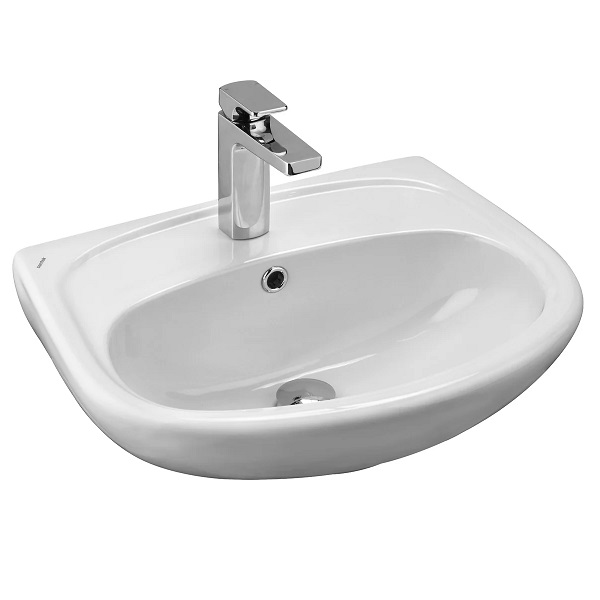 Раковина САНТЕК Анимо 50 с отверстием, белый, 500х400мм