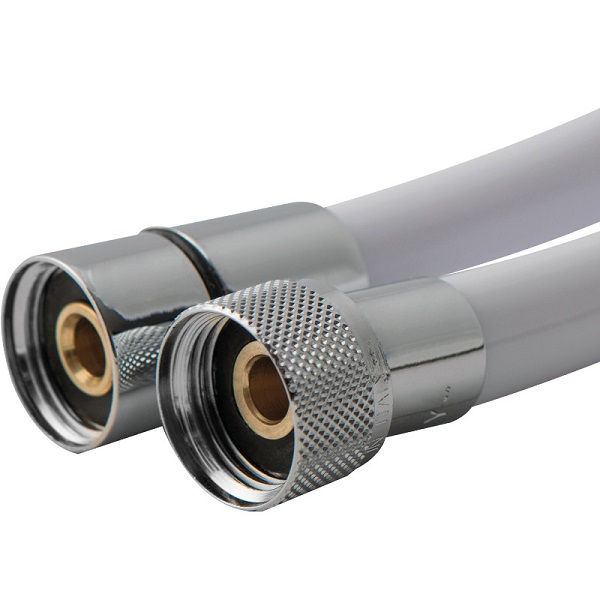 Шланг для душа Tiemme DC701 1,5м, PVC, белый/хром