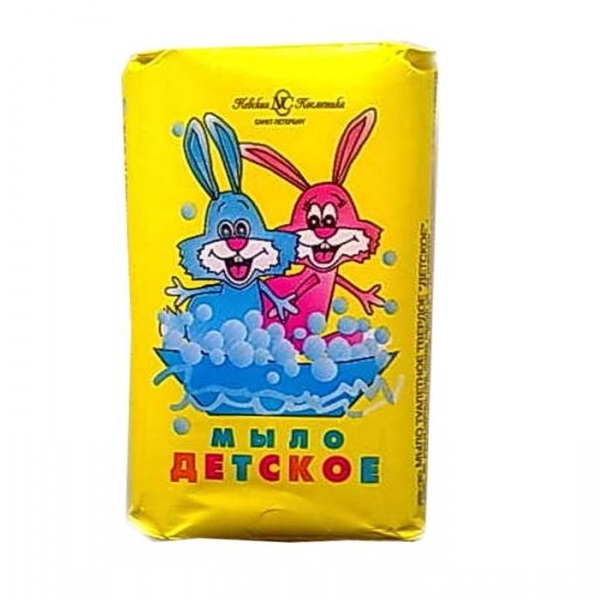 Мыло туалетное НЕВСКАЯ КОСМЕТИКА Детское 90г без отдушек