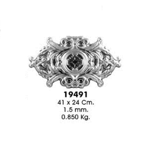 Декоративный элемент 19491 (41х24см, 1,5мм, 0,850кг)