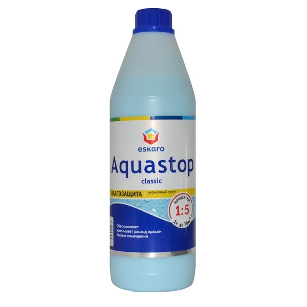 Eskaro aquastop. Грунт "Eskaro Aquastop" 1 л Classic. Грунтовка Аквастоп Eskaro 0.5л. Грунт влагоизолятор, концентрат 1:10 Eskaro Aquastop Prof 1л. Грунт влагоизолятор Eskaro Aquastop концентрат голубой (0.5 л).