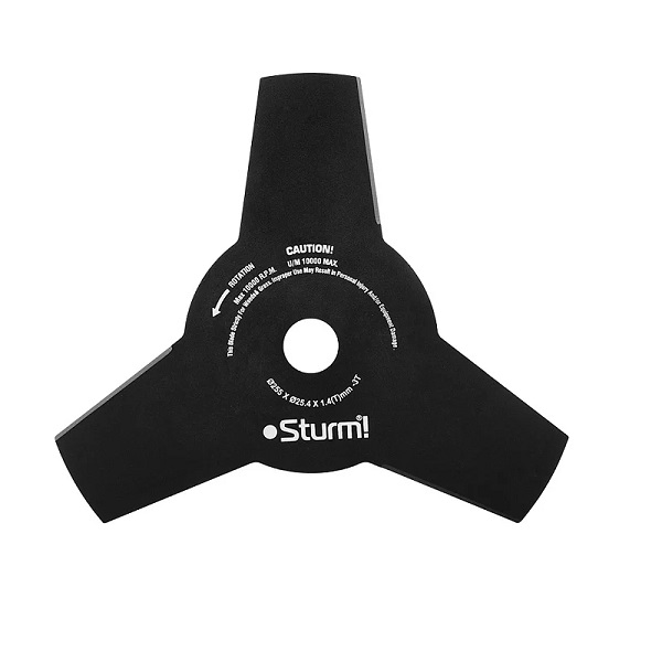 Нож для триммера Sturm! 255мм толщина 1,4