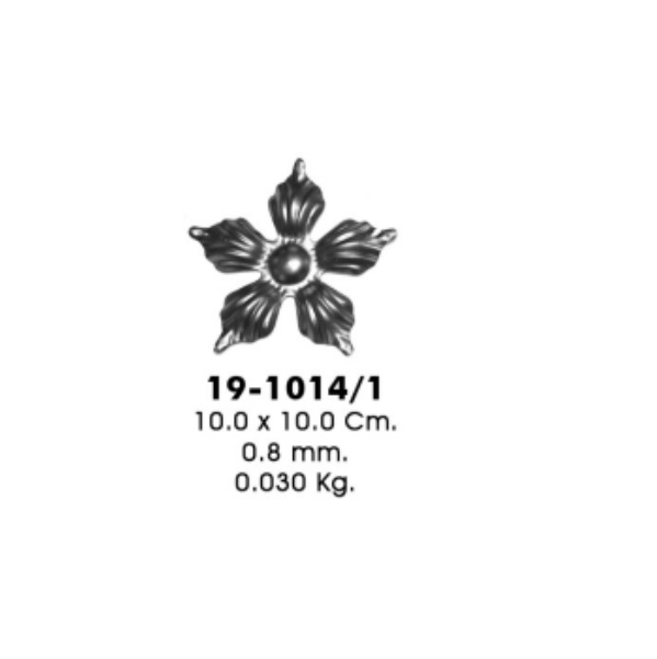 Штампованный элемент 19-1014/1 (10,0х10,0см, 0,8мм, 0,030кг)