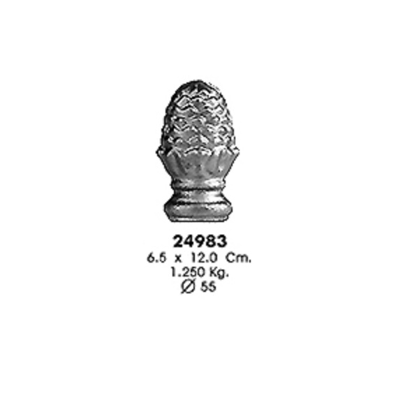 Наконечник 24983 (6,5х12,0см, d-55мм, 1,250кг)