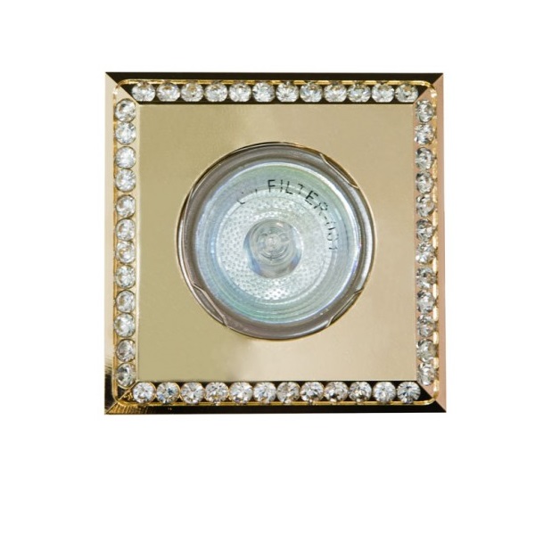Светильник FERON DL102-C прозрачный /золото