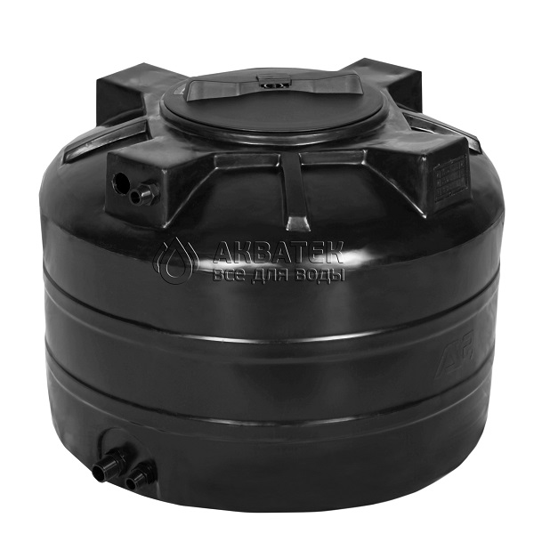 Бак для воды  200л AQUATECH-черный