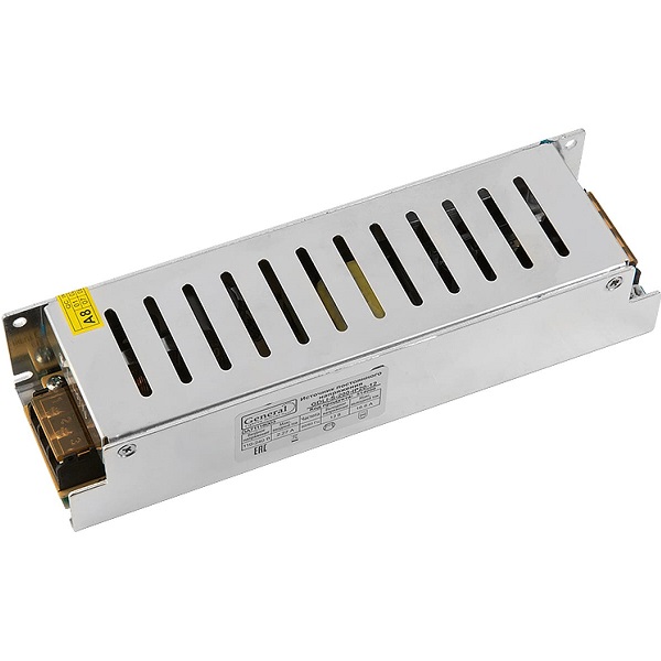 Блок питания для светодиодной ленты GENERAL GDLI-S 200Вт, 12В, IP20