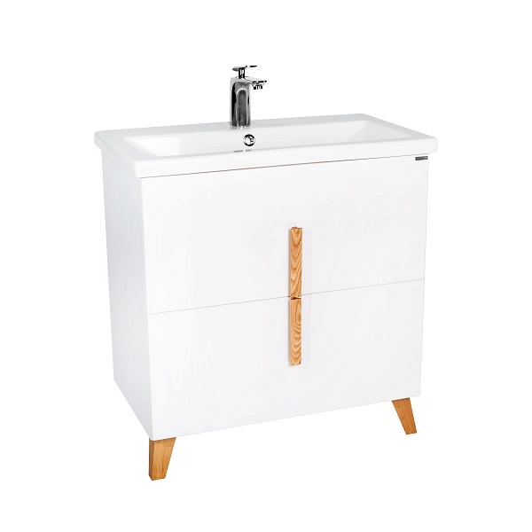 VIANT МЮНХЕН 70 /белый/ тумба-умывальник CERSANIT COMO, 2 ящика