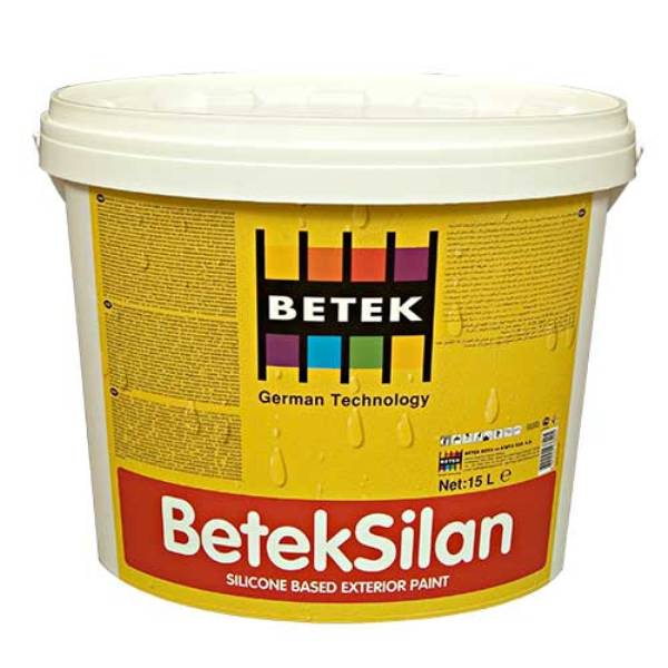 Краска BETEK BetekSilan фасадная, силиконовая, 15 л