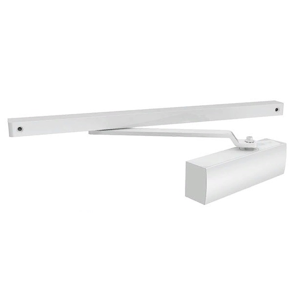 Дверной доводчик ARMADILLO CS-85 со скользящей тягой, белый