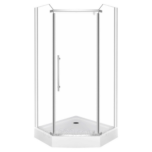 Душевое ограждение AOCLEAR Shower Room A-032  90х90/190см проз/хром