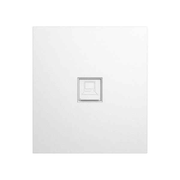 KRANZ MIELE STRONG ЖЕМЧУГ Розетка компьютерная RJ45 Кат.6 UTP