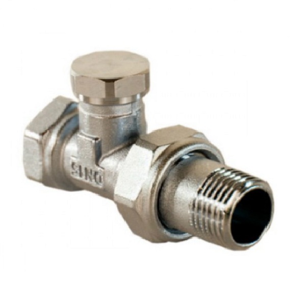 Кран для радиатора VALTEC d20 (3/4") прямой настроечный