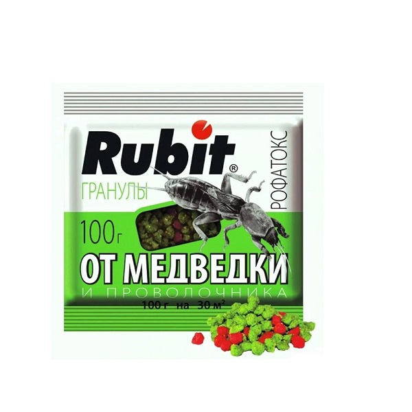 RUBIT Рофатокс от медведки, колорадского жука и проволочника, 100г